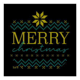 Póster MERRY CHRISTMAS, natal engraçado