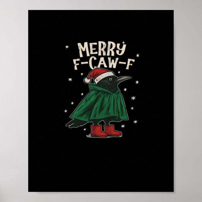 Poster Merry F-Caw-F (Frente)