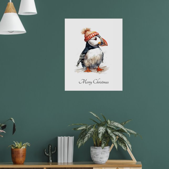 Poster Merry Puffin, personalizado (Sala de Estar 1)