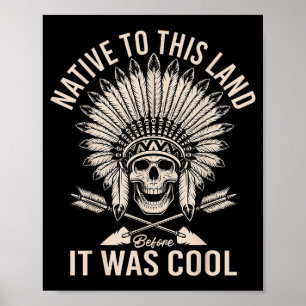 Poster Mês da Herança Nativa Americana Orgulho Nativo