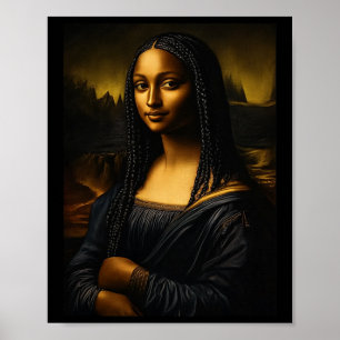 Poster Mês da História Afro-Americana Afro-Americano Mela