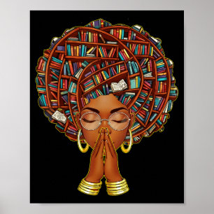 Poster Mês da História Afro-Americana Mulheres Apaixonada