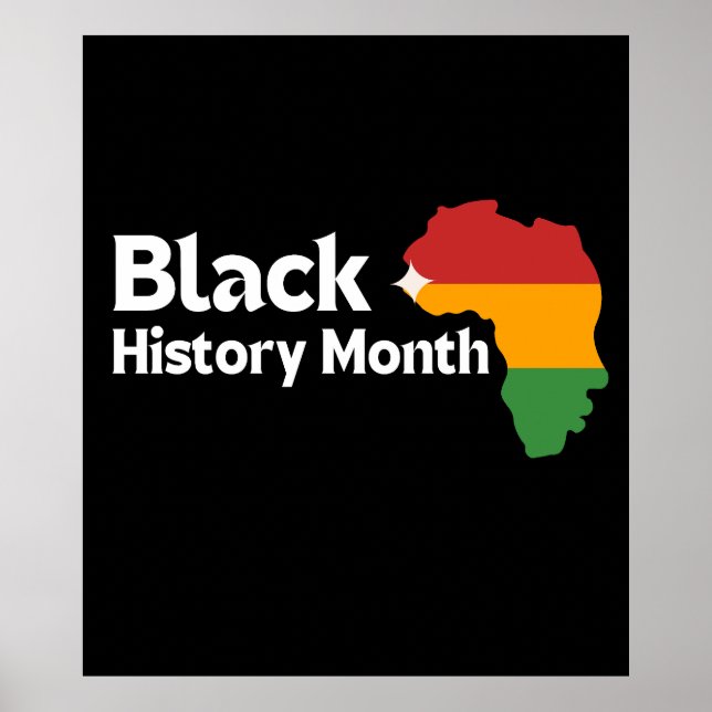 Poster Mês da História Negra (Frente)