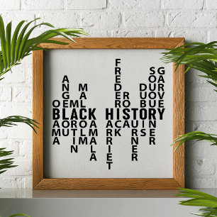 Póster Mês da História Negra