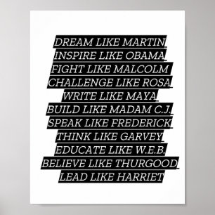 Poster Mês da História Negra