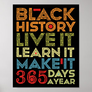 Poster Mês da História Negra 2025 Viva Aprenda Faça