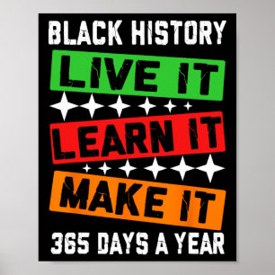 Poster Mês da História Negra 2025 Viva Aprenda Faça