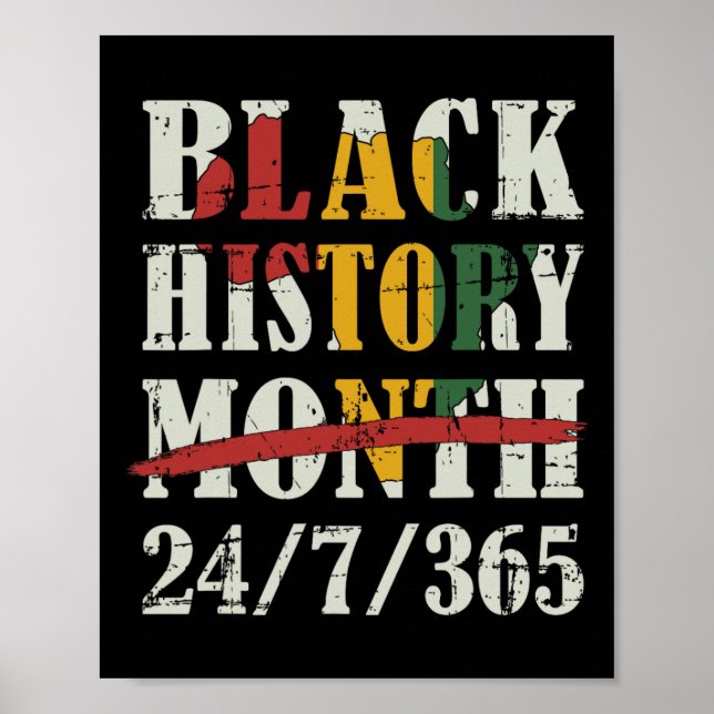 Poster Mês da História Negra 247365 Com Bandeira do Mapa  (Frente)