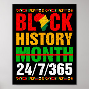 Poster Mês da História Negra 247365 Homens Afro-Americano