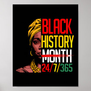 Poster Mês da História Negra 247365 Orgulho da Melanina A