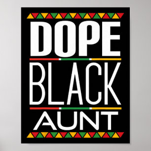 Poster Mês da História Negra da Tia Preta Droga