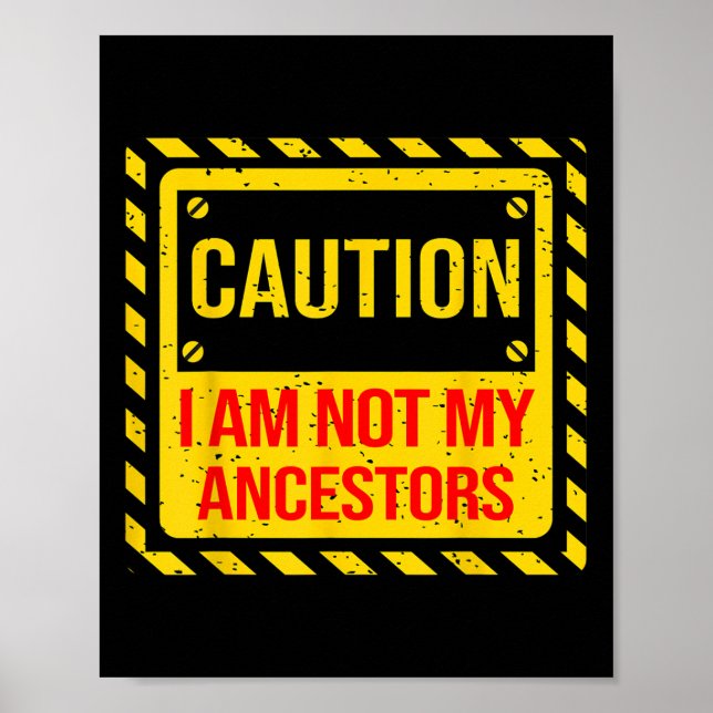 Poster Mês da História Negra Enquanto Eu For Negro Eu Sou (Frente)