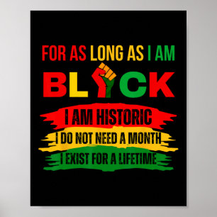 Poster Mês Da História Negra Enquanto Eu Sou Primo Negro