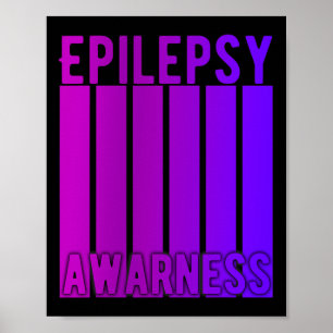 Poster Mês De Consciência Da Epilepsia Em Novembro Vestim