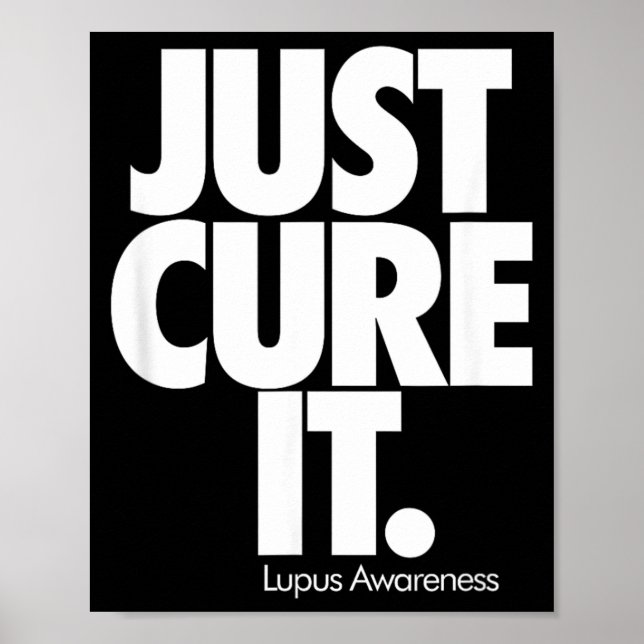 Poster Mês de Conscientização do Lúpus Cure Advogado Apoi (Frente)