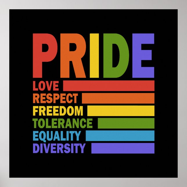 Poster Mês do Orgulho LGBT (Frente)