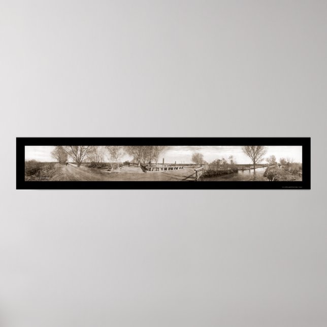Póster Mesa AZ Irrigation Foto 1908 (Frente)