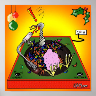 Poster "Mesa da Turquia" - por Kev Moore