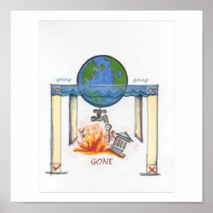 Poster Mesa de água