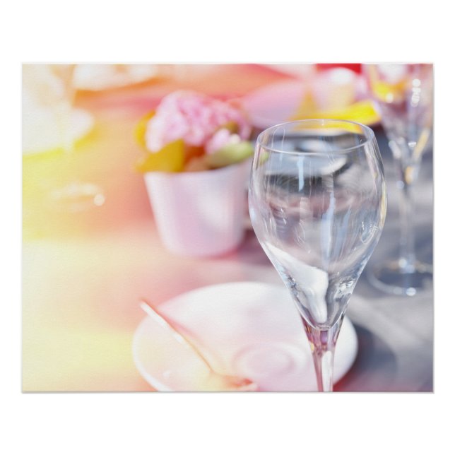 Póster Mesa de casamento (Frente)