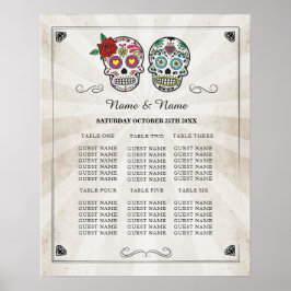 Póster Mesa De Casamento De Halloween