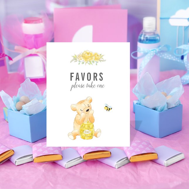 Poster Mesa de Favoritos Urso de Pelúcia Revelação de Gên (Criador carregado)