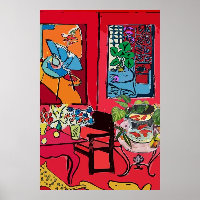 Poster Mesa de Peixe (Frente)