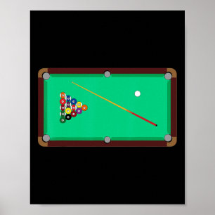 Poster Mesa de piscina - Bilhetes Legal T Shirt