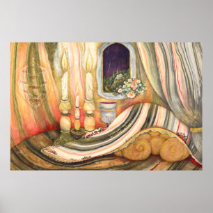 Poster Mesa de Shabbat