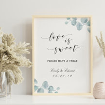 Mesa de Sobremesas de Casamento com Jardim de Euca