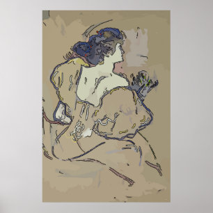 Póster Mesa de Vintage