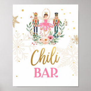 Poster Mesa do Chili Bar Nutcracker Ballerina Girl