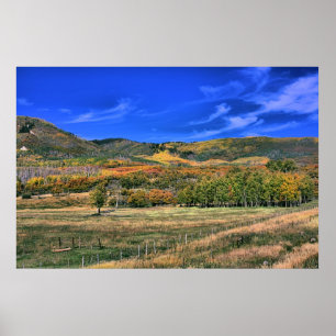 Póster Mesa grande, Colorado no outono
