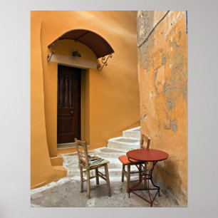 Póster mesa lateral, Chania, Creta, Grécia