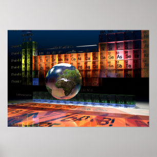 Poster Mesa periódica dos elementos