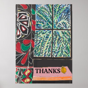 Poster Mesa Sob Janela, após Matisse