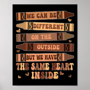 Poster Meses de História Negra Dentro do Mesmo Coração