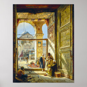 Poster Mesquita de Excelente Umayyad Damascus Bauernfei