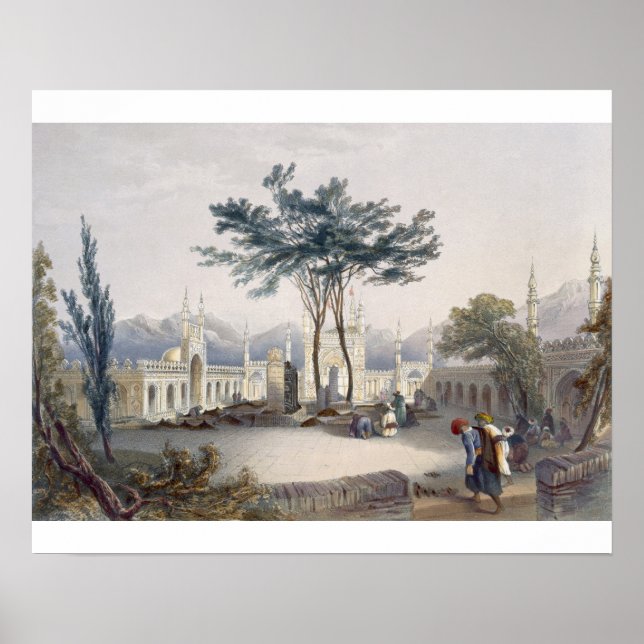 Poster Mesquita de Goolaum Hoossein Huzrut-Jee, o Excelen (Frente)