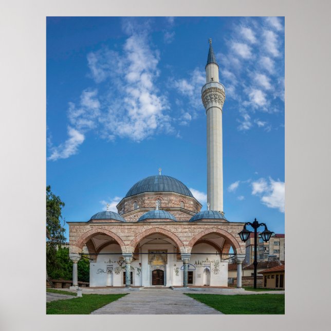 Poster Mesquita de Hajdar Kadi - Bitola, Macedônia (Frente)