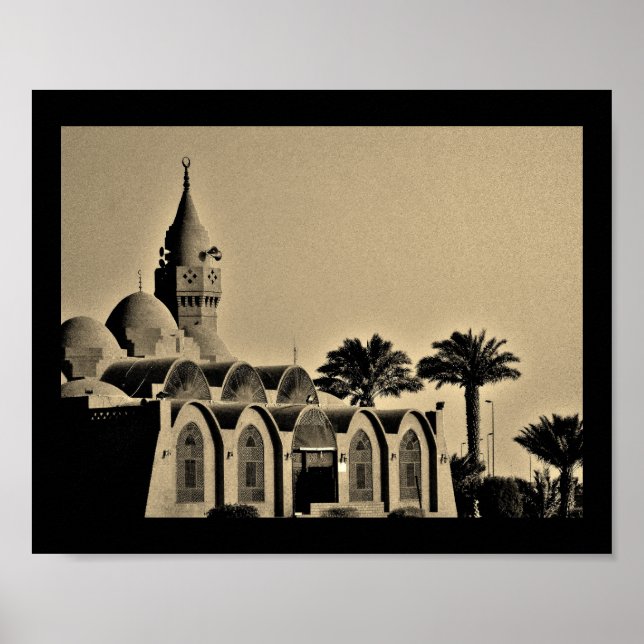 Póster Mesquita de Jeddah (Frente)