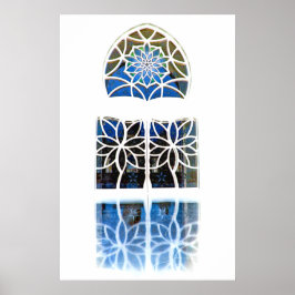 Poster Mesquita Foyer Window 1 White