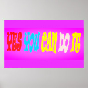 POSTER MESSGE BRILHA CORES PARA MELHORAR E ENCORAJAR