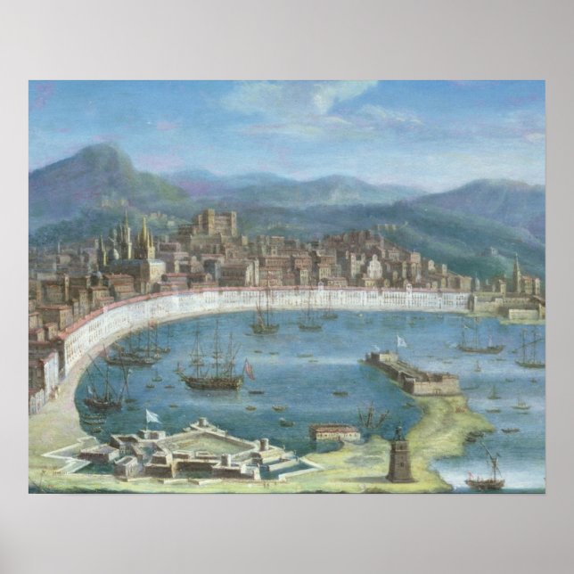 Póster Messina - Uma Visão Panorâmica do Porto (Frente)