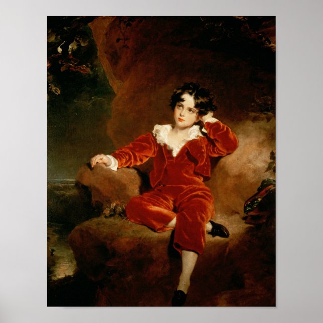 Poster Mestre Charles William Lambton, 1825 (Frente)