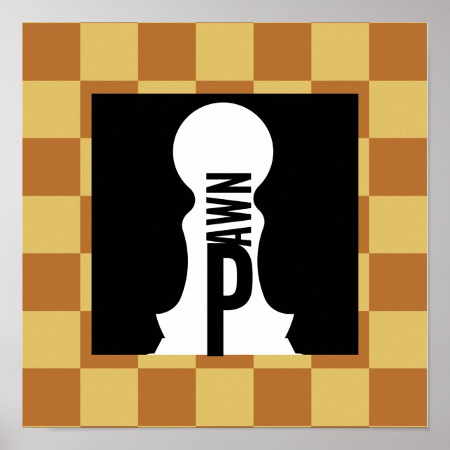 POSTER MESTRE CHESS ORIGINAL POR MASANSER (Frente)