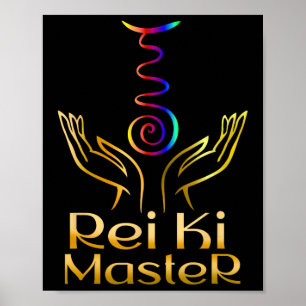 Poster Mestre Espiritual de Reiki