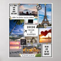 Meta de Quadro de Visão da Lei da Atração Personal