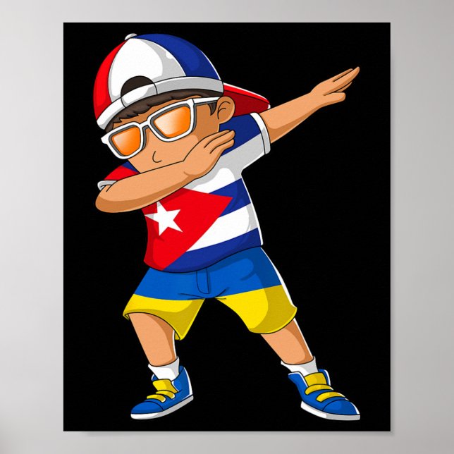 Poster Metade Cubyn Metade Ucraniano Menino Criança Cuby  (Frente)