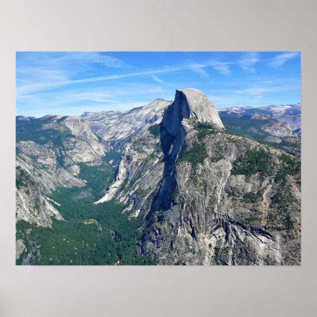 Poster Metade Dome do Glacier Point, Yosemite, CA (Frente)